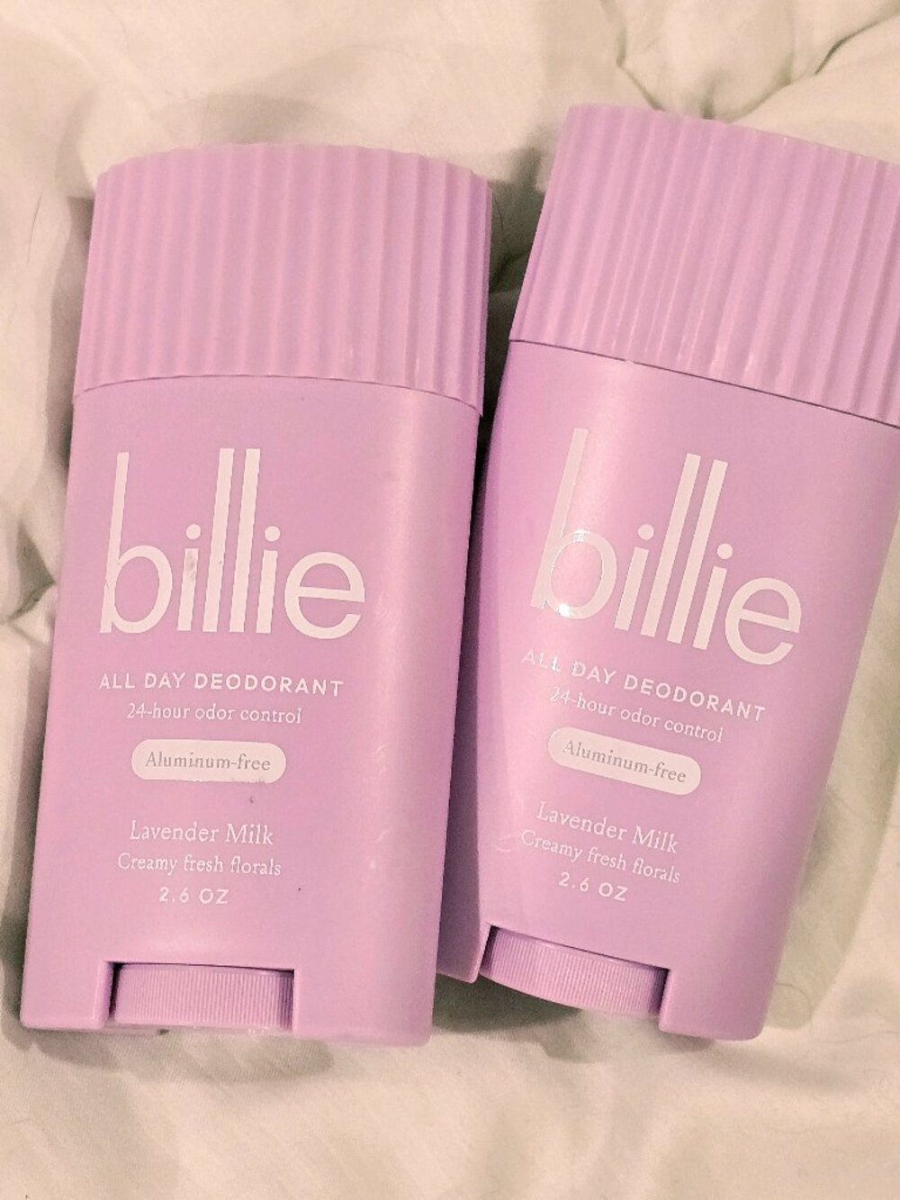 Billie deodorant. Lavender Milk